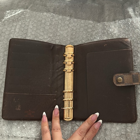 LV DAMIER EBENE AGENDA 5x7” - Picture 3 of 16